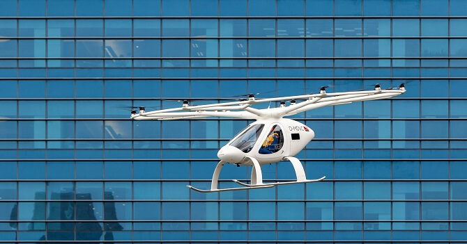 elektrický letoun od firmy Volocopter